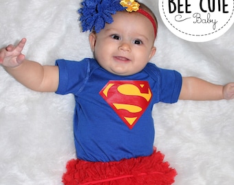 baby superwoman costume