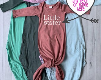 cotton knit nightgowns for babies