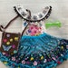Mirabel Encanto inspired costume baby, toddler Encanto bodysuit, Skirt bag and glasses.Encanto Girl Costume. 