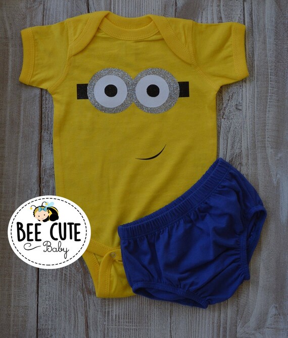 minions outfit for baby boy