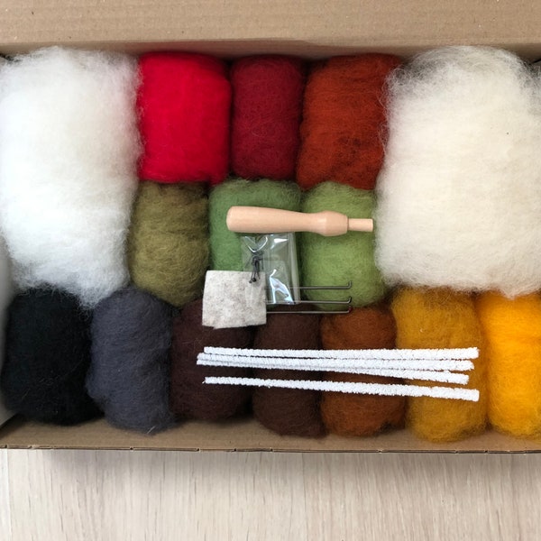 Needle Felting Kit Etsy