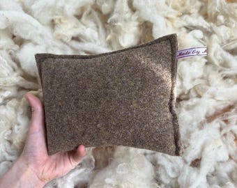 100% Wool Needle Felting Pad: Natural Fiber Cushion