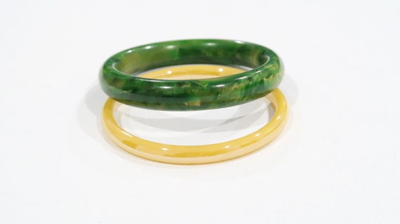 Two bakelite bangles - image 1