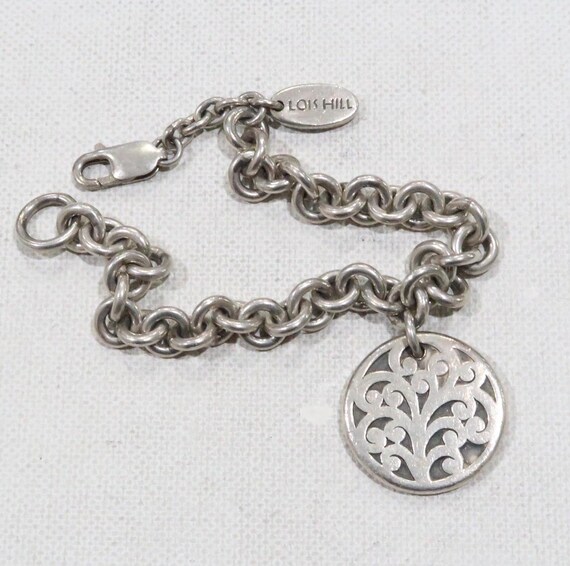 Designer Lois Hill Indonesia 925 Sterling Silver Heavy Charm