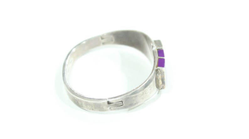 Big Taxco Sugilite Sterling bracelet