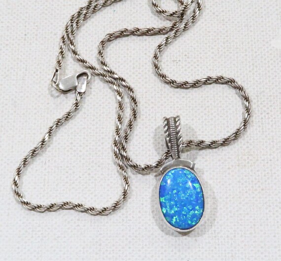 Artisan made signed Davy A  lab created synthetic… - image 1