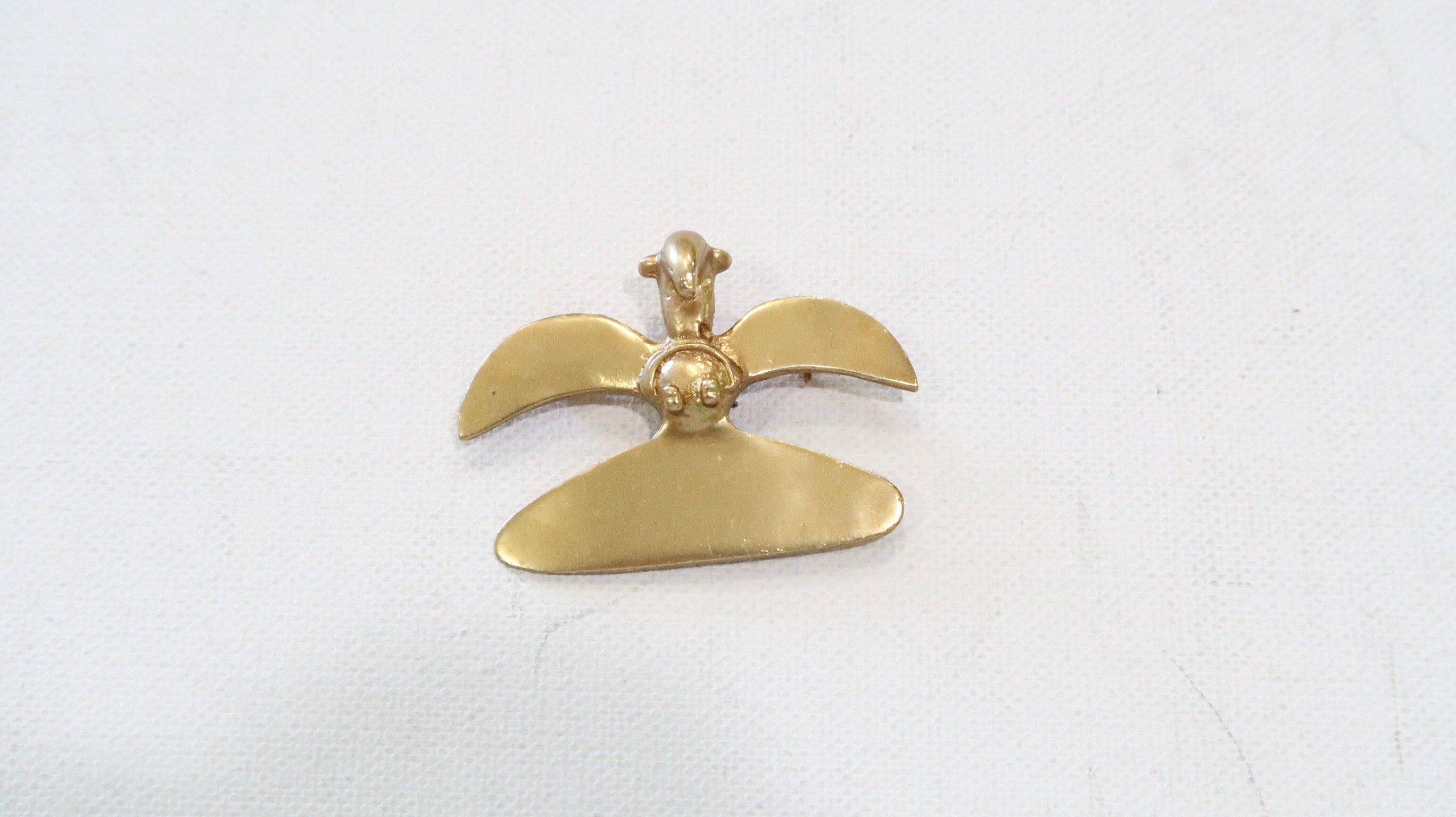 MMA Alva Museum Replica Horus or Bird Brooch Egyptian Revival Rare Etsy