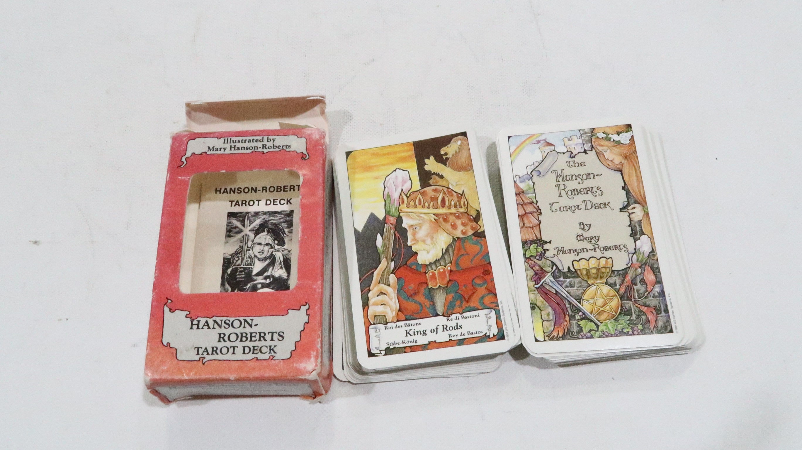 Hanson Roberts Tarot Deck First Edition 1985 Open Deck - Etsy Norway