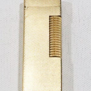 Vintage Dunhill Rollagas lighter Gold plate Made Switzerland US RE24163 barley