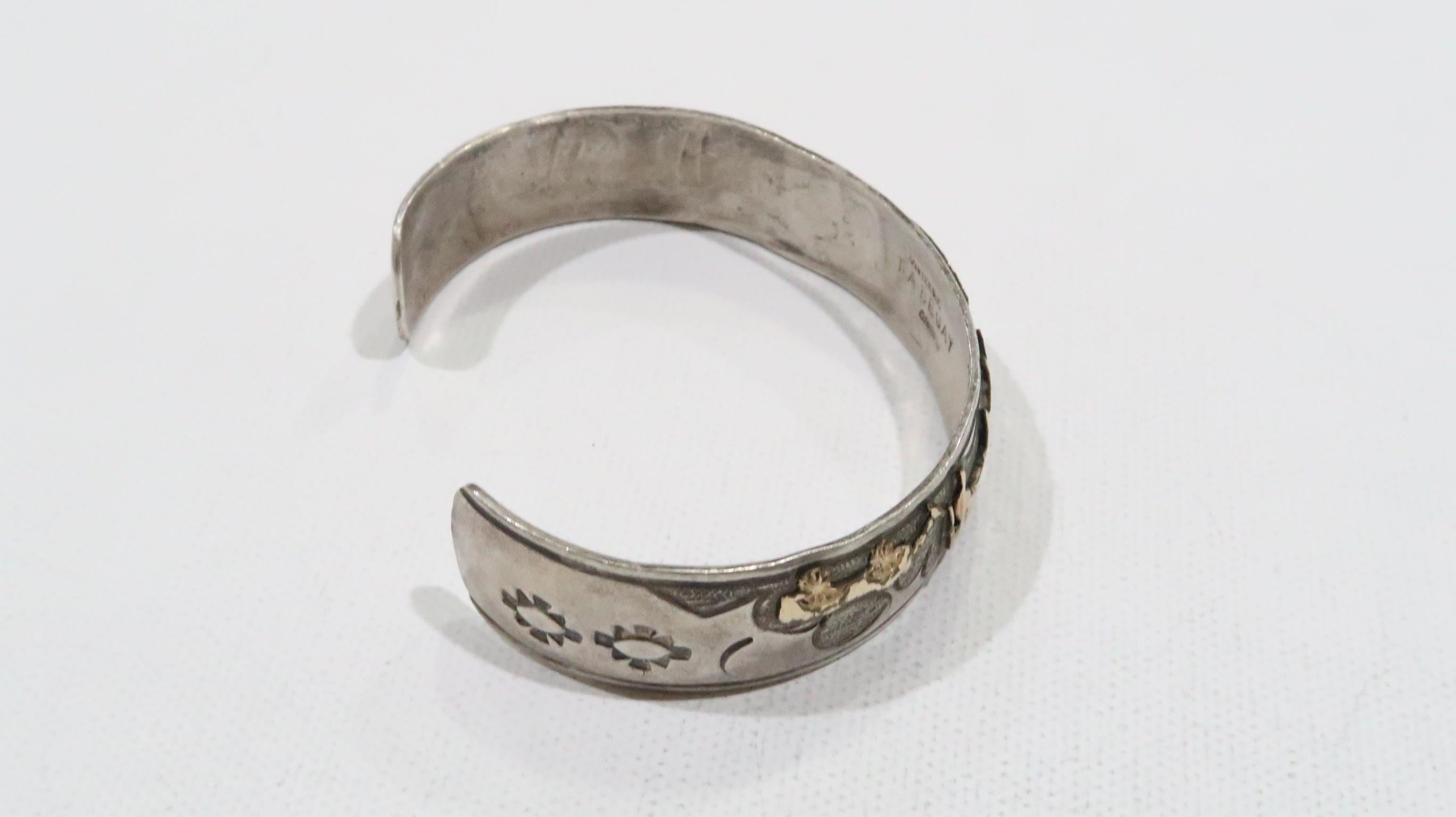 Navajo Artist TA Begay Thomas Begay 1/20 12K G.F Sterling