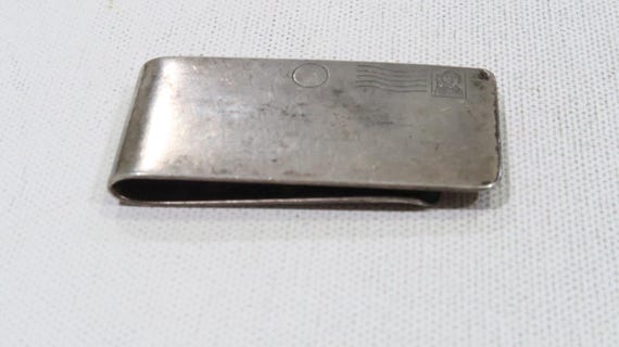 Old solid sterling George Washington postage stam… - image 7