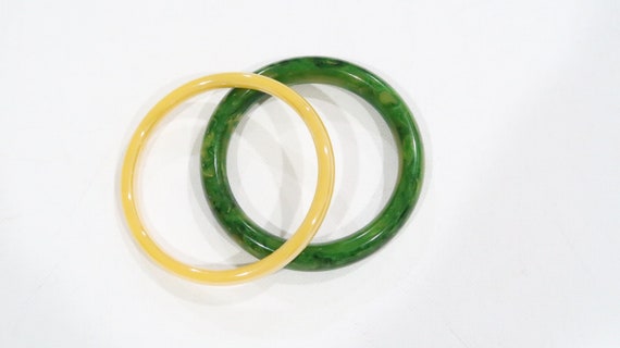 Two bakelite bangles - image 2