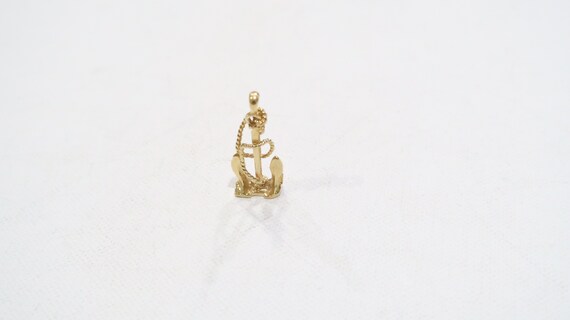 Very Detailed vintage anchor pendant - image 3