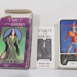 Tarocchi delle Streghe Autentico mazzo di tarocchi da 78 carte