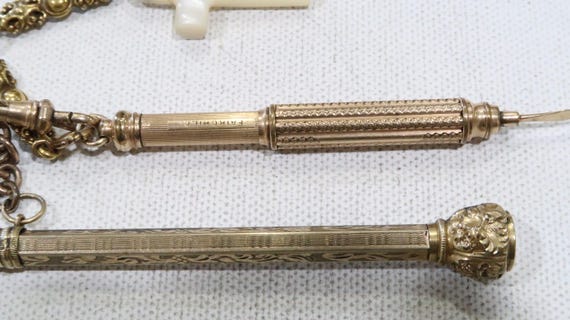 Vintage Fairchild Gold Filled Toothpic, Gold Filled Mechanical