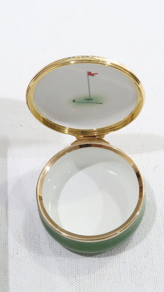 Staffordshire Enamels Ian Marshall Collection Women Playing Golf
