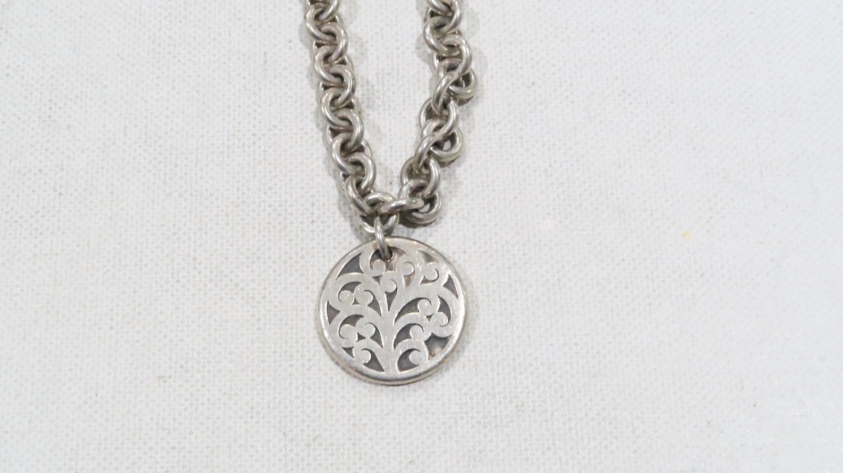 Designer Lois Hill Indonesia 925 Sterling Silver Heavy Charm
