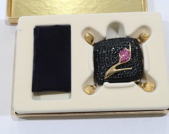 エスティローダー　ヴィンテージコンパクト エスティ ローダー / メタル コンパクト Winter Wonders Powder