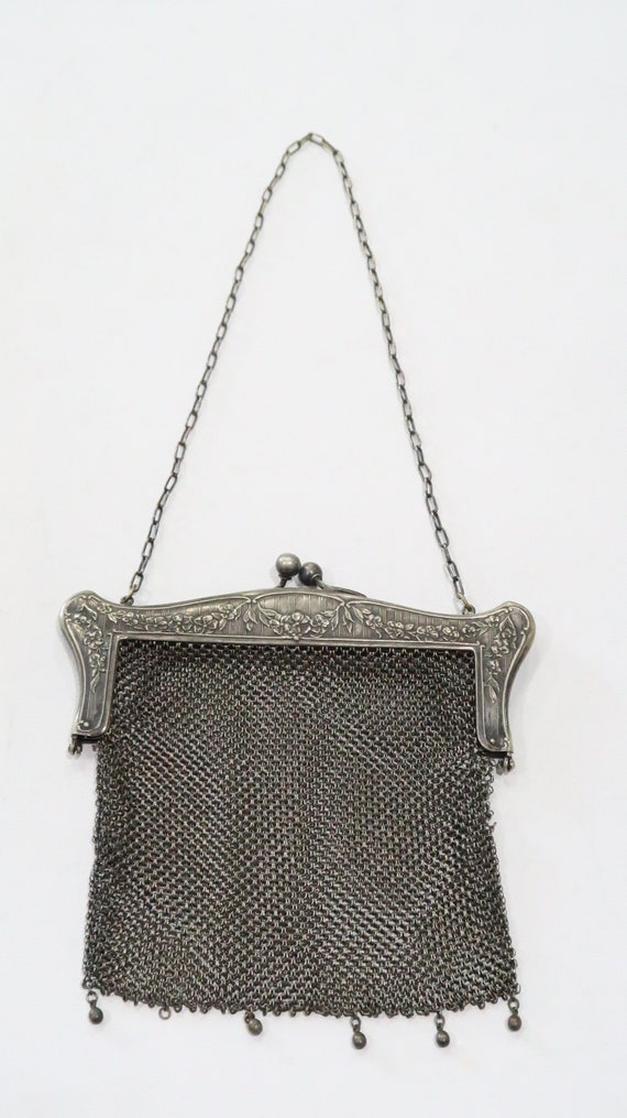 Vintage German Silver Vintage Mesh Purse made by HHC Co. | Salt River  Collectibles