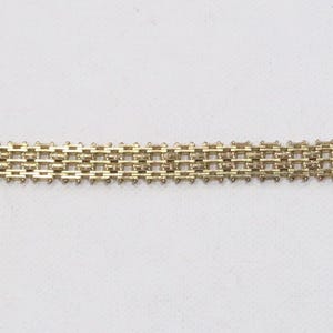 925 Italy Milor mesh style beautiful link bracelet gold plated