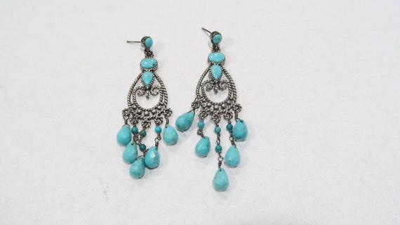 Barse thai turquoise best sale earrings