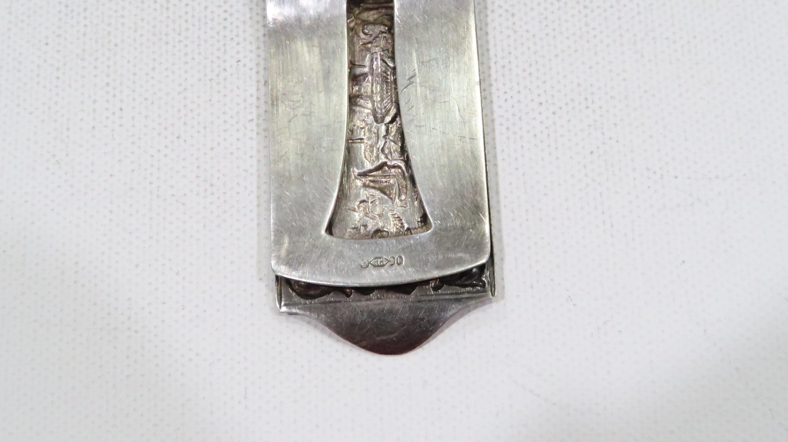Vintage Dutch Silversmith Herbert Hooijkaas Silverplate Windmill