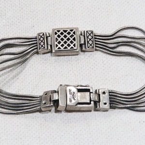 Vintage stunning Kionas Rx97 950 chain link bracelet