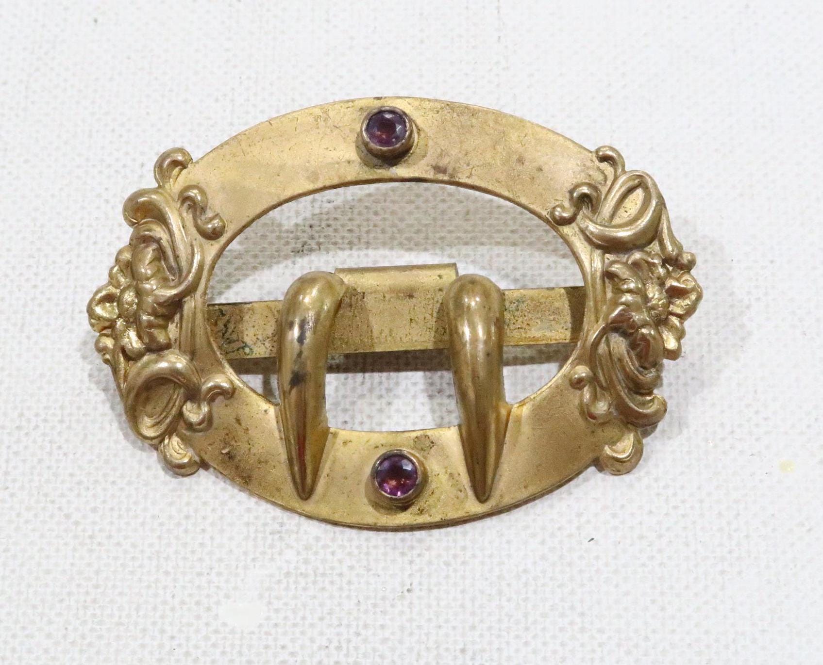 Art Nouveau Style Belt Buckle Foiled Glass Cabochon Gothic Cottagecore Art Nouveau Belt Buckle - Etsy main image 2