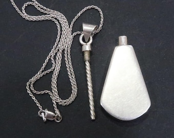 Sterling Denmark Georg Jensen Torun Mobius Pendant 2004 on