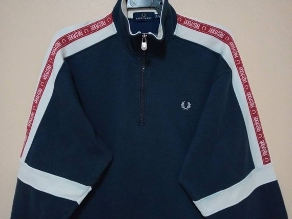 Fred perry pullover best sale jacket
