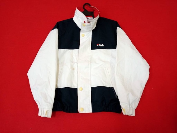 Vintage Fila Sport Windbreaker Large 90s Fila Biella - Etsy