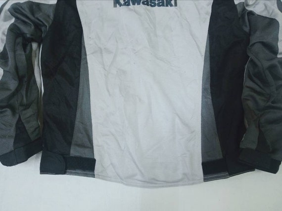 Vintage Kawasaki Motorsports Jacket Medium 90s Hi… - image 5