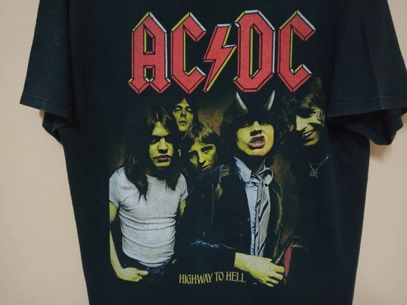 Vintage ACDC Australia Rock Band Heavy Metal Rock And… - Gem