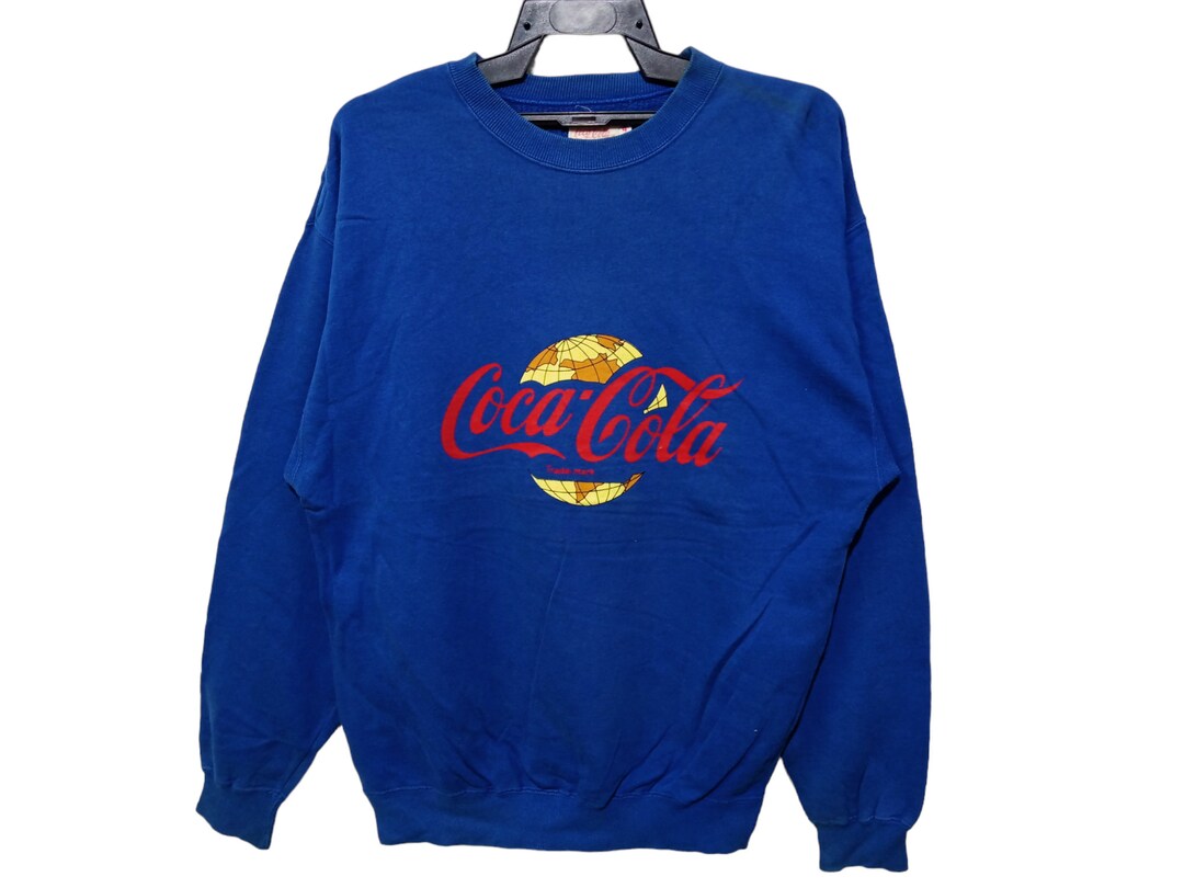 Vintage Coca Cola Sweatshirt Large Mens Size Etsy Canada