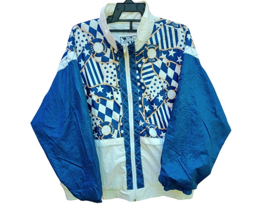 Sunterra Windbreaker Jacket Large Vintage 90's Su… - image 1