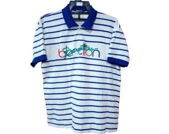 Benetton rugby shirt xl hot sale