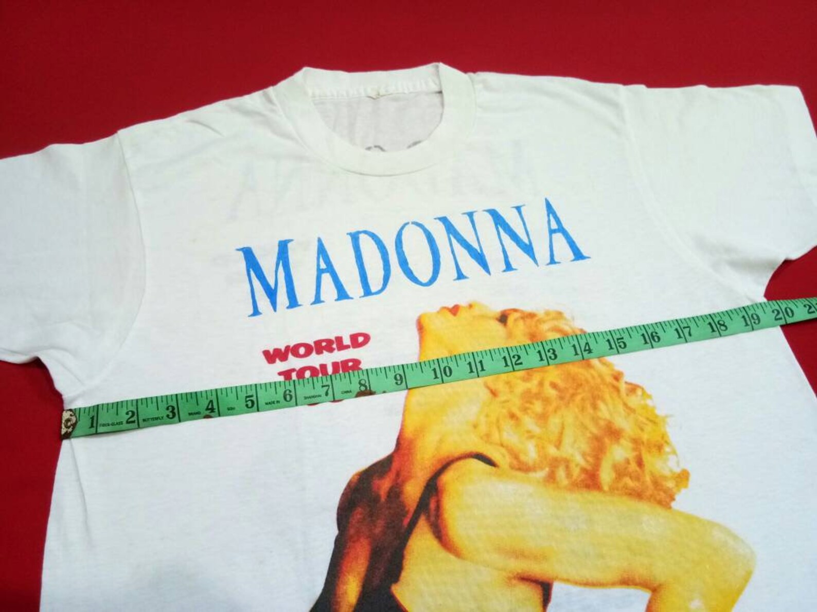 madonna blonde ambition tour tshirt