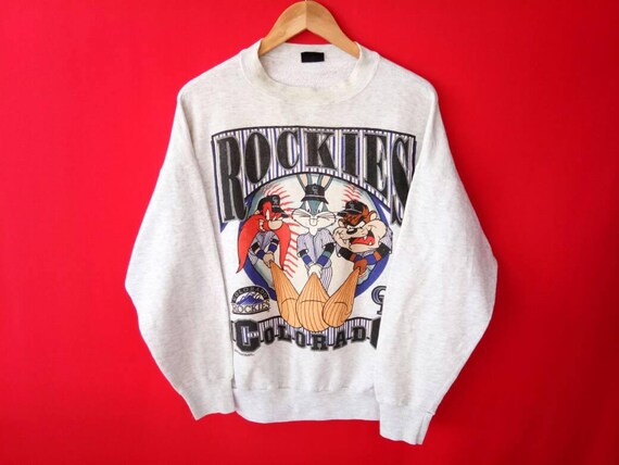 vintage cartoon tazmania sweatshirt rockers mens