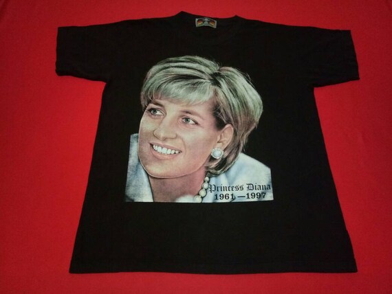 vintage Princess Diana famous 90s xlarge mens t-sh