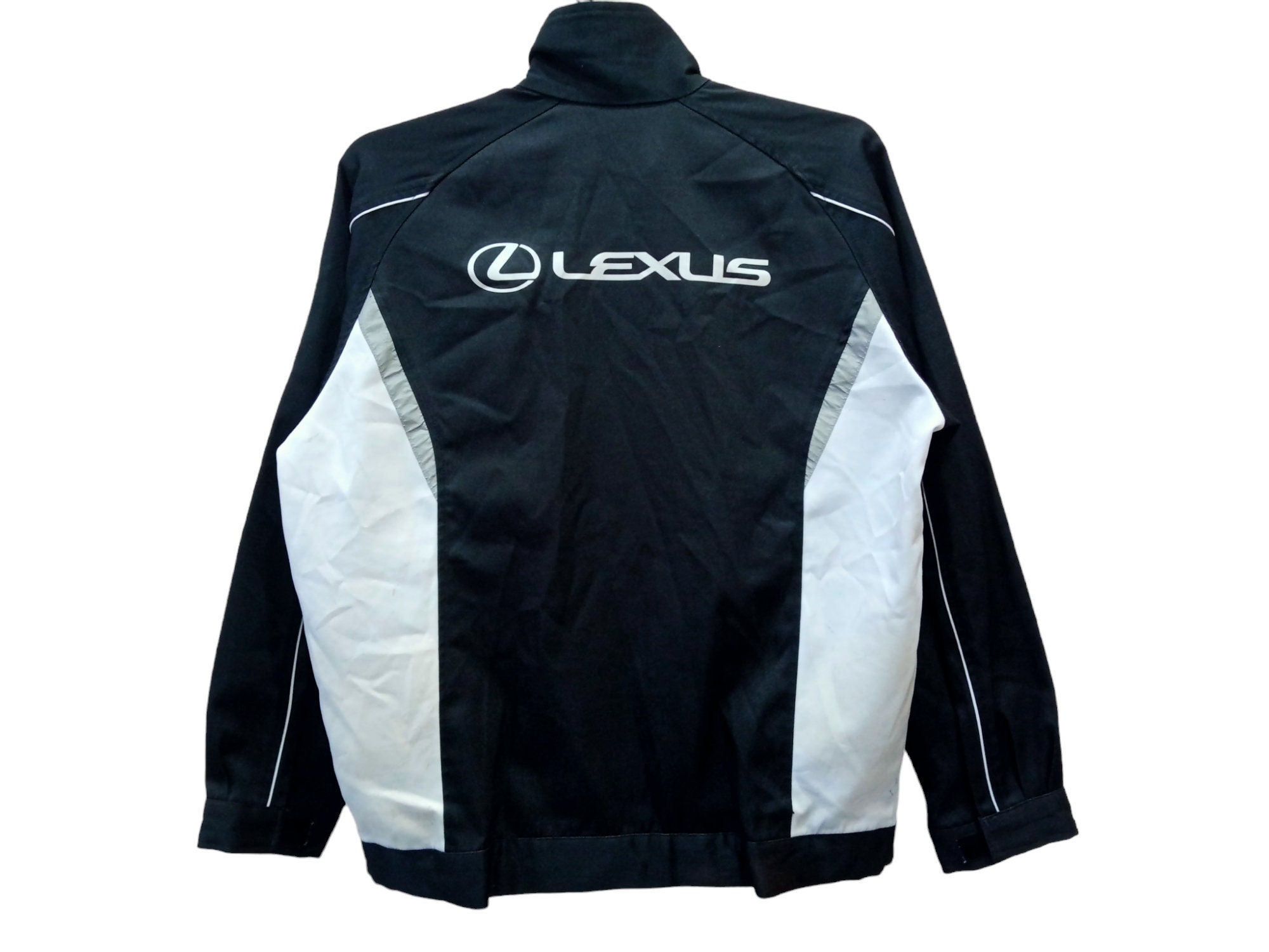 LEXUS logo embroidery nylon jacket | 古着屋 grin days memory
