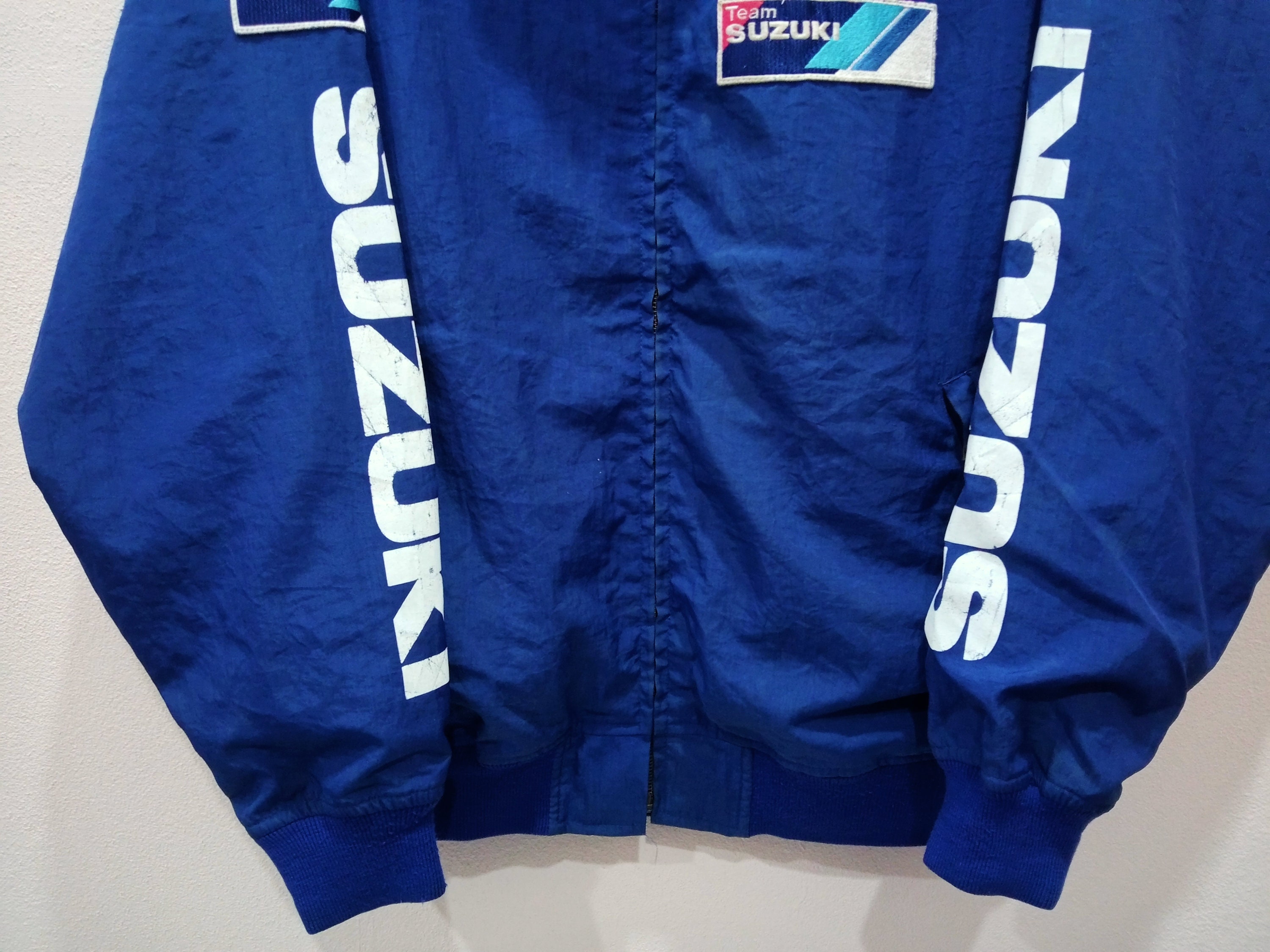 Vintage 90's Suzuki Team Blue Xlarge Jacket Suzuki Team