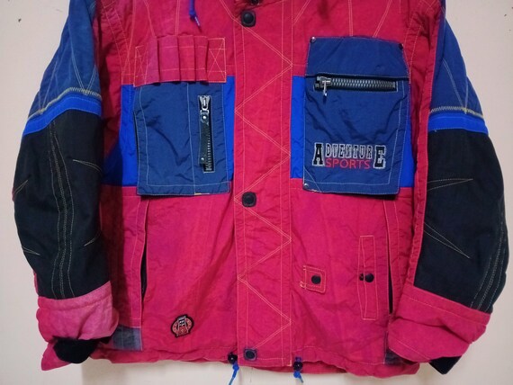 Vintage 90's Phenix Ski Jacket Multi Color Large … - image 5