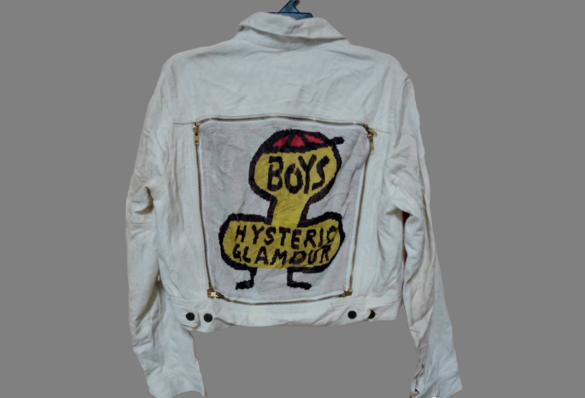 Vintage Hysteric Glamour Boys Jeans Jacket Denim Button Down - Etsy
