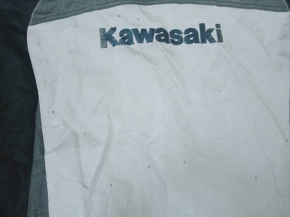 Vintage Kawasaki Motorsports Jacket Medium 90s Hi… - image 2