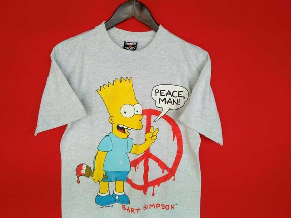 bart simpson peace