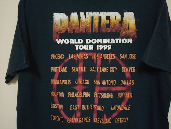 Vintage 90s PANTERA American Heavy Metal Groove M… - image 4