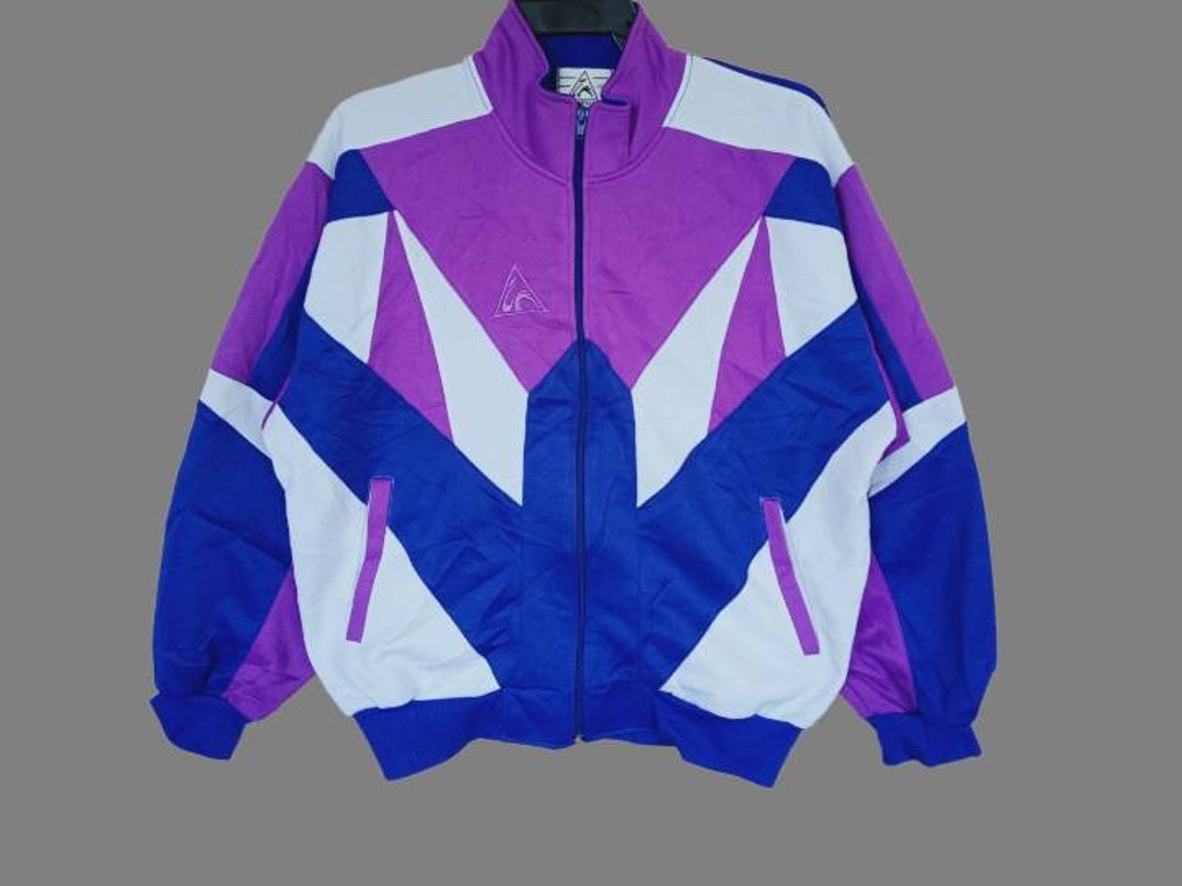 Vintage 90's Top Advance Sport Track Jacket Large Track Top Sportswear