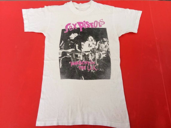 vintage sex pistols punk band music concert small