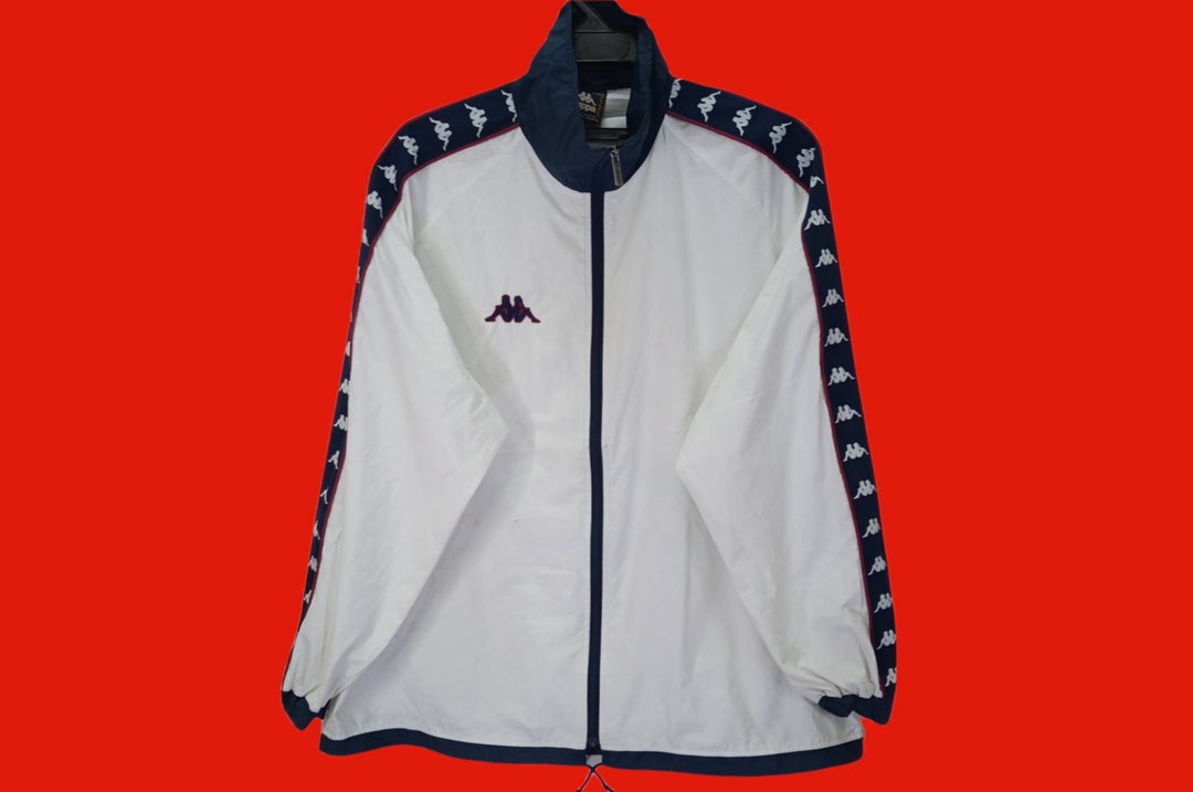 Vintage Kappa Sport Track Jacket Medium Kappa Track Top White Black Sportswear Kappa Side Tape Windstopper Jacket Kappa Light Jacket Size M - Etsy Vintage Kappa Sport Track Jacket Medium Kappa Track Top White Black Sportswear Kappa Side Tape Windstopper Jacket Kappa Light Jacket Size M - Etsy