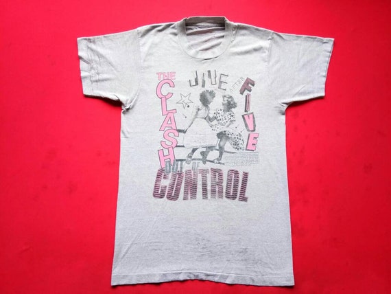vintage The Clash out of control punk music 80s me